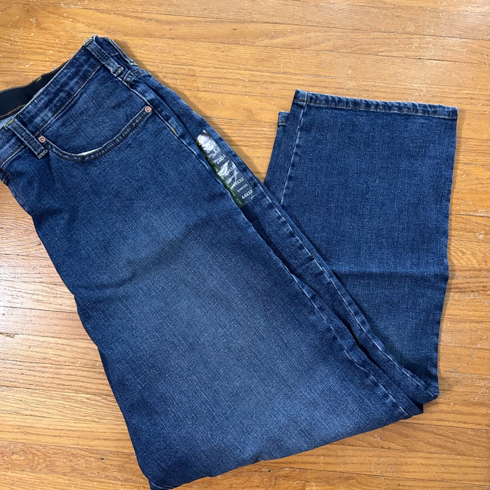 Lee Blue Straight Leg Jeans Classic Denim